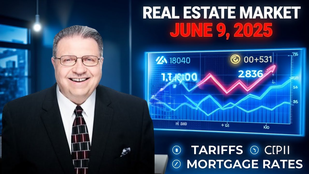 June 9, 2025 Real Estate Market Update | David Kosmecki | Tariffs, CPI & Mortgage Rate Outlook