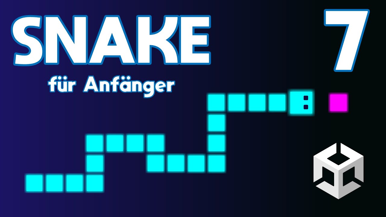 Snake in Unity entwickeln - Score & Highscore (E07)