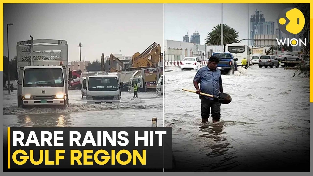 Middle East: Rare Rains Lash UAE, Oman as West Asia Braces for Extreme Weather | WION