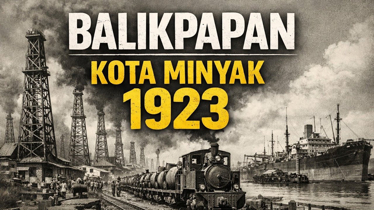 Balikpapan 1923–1924: Jejak Kota Minyak di Bawah Kolonial Belanda
