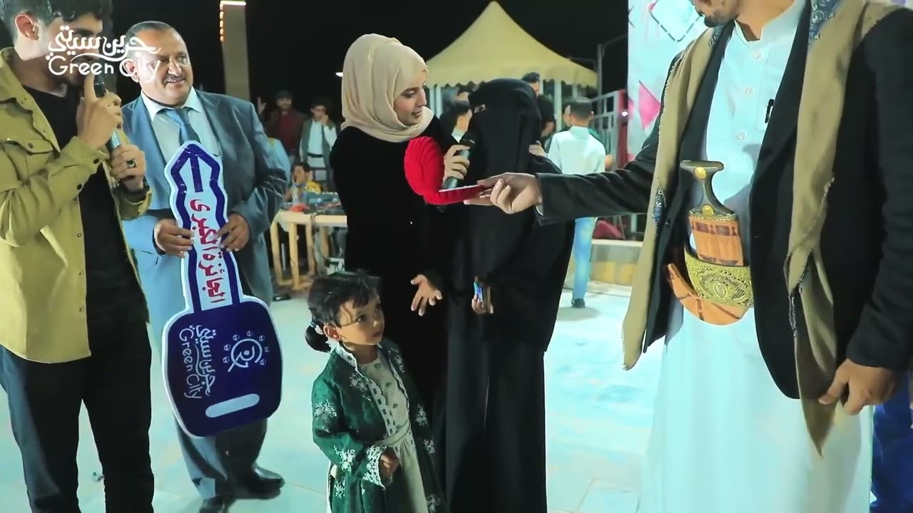برومو تسليم أولى الجوائز الكبرى لمهرجان صيف جرين سيتي الأول على المسرح السبئي بحديقة جرين سيتي.