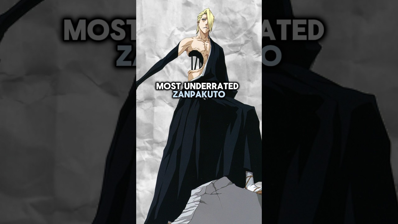 MOST UNDERRATED ZANPAKUTO!! #bleach #bleachanime #shorts