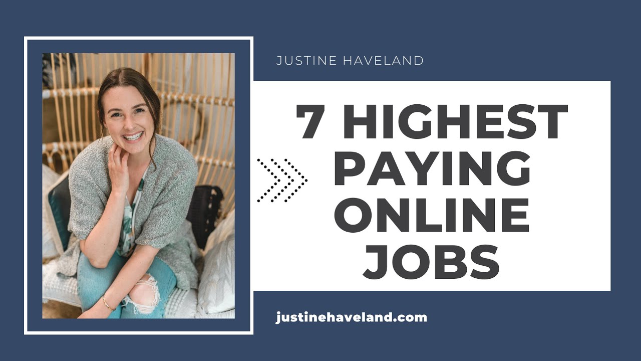 7 High Paying Work-at-Home Jobs 2019  | MAKE MONEY AT HOME