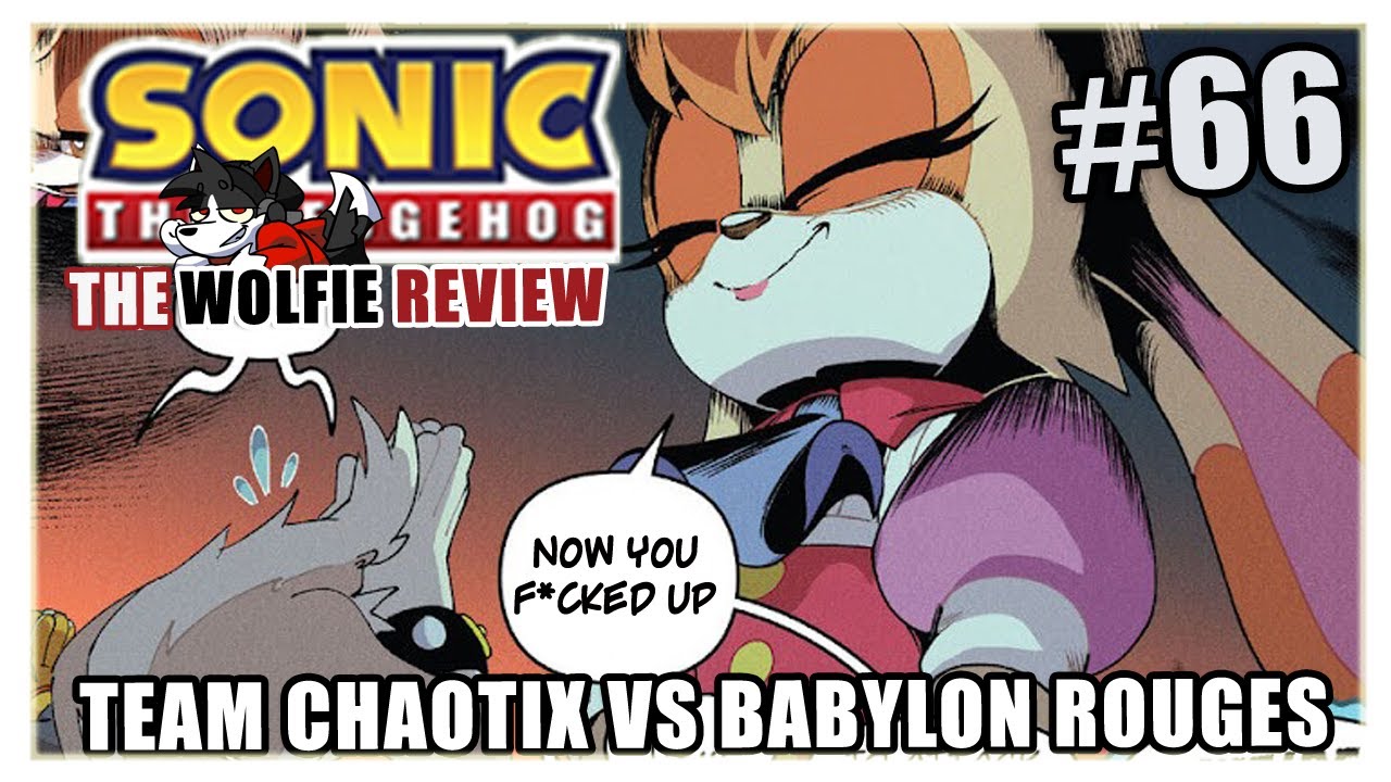 IDW Sonic Comic Review 66 | Chaotix vs Babylon Rouges