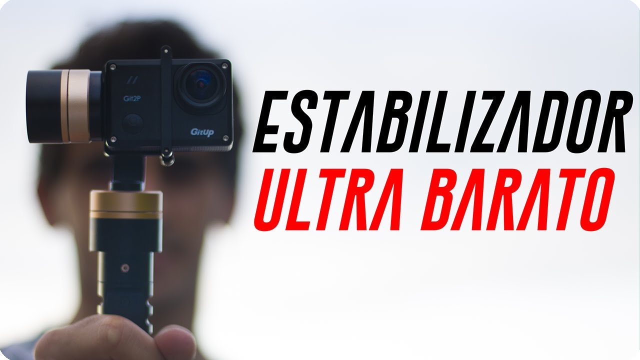 El mejor GIMBAL BARATO para GOPRO y cámaras deportivas