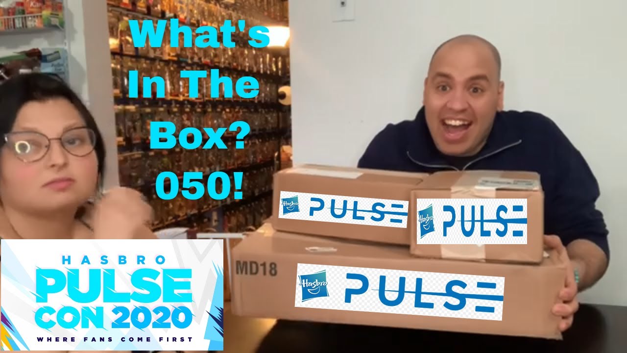 What&rsquo;s in the Box? 050! Hasbro Pulse Con 2020 items finally arrived!!