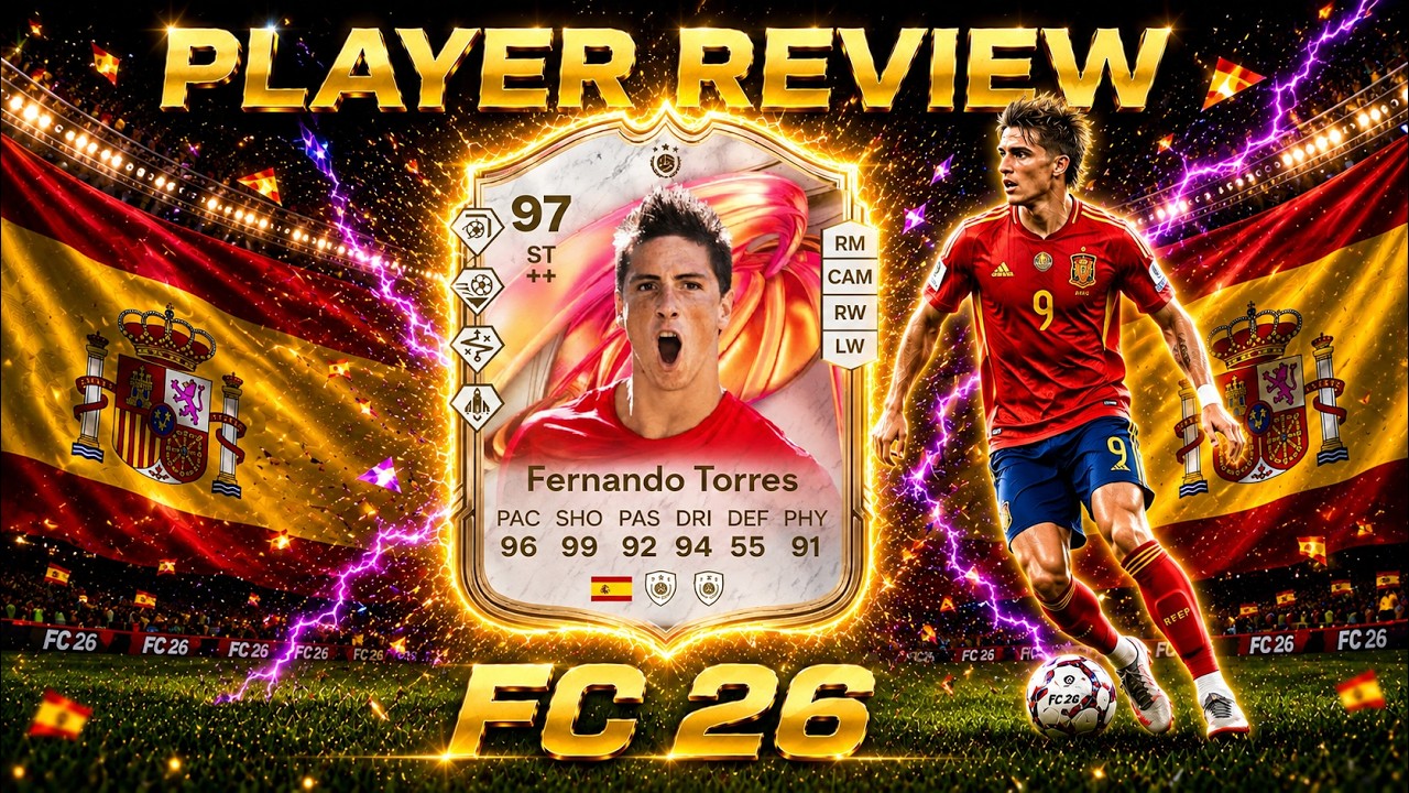INSANE Shooting! Icon Fernando Torres Player Review 🔥 | FC 26