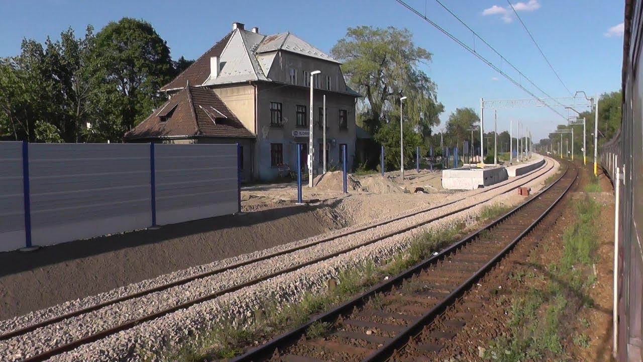 Krzeszowice - Krak&oacute;w Gł&oacute;wny - modernizacja linii kolejowej E30/D29-133 [sierpień 2017 rok]