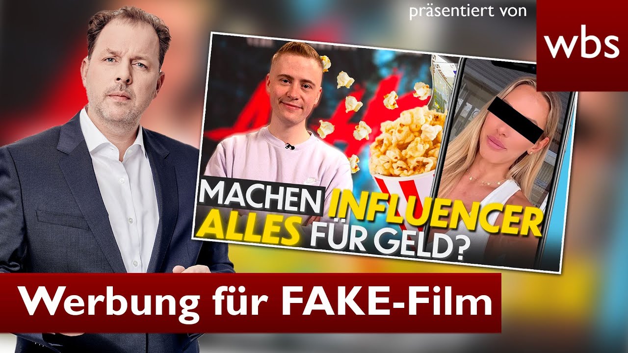 „A HOLE“: Marvin lässt Influencer für FAKE-Film werben! Doch durfte er das? | RA Christian Solmecke