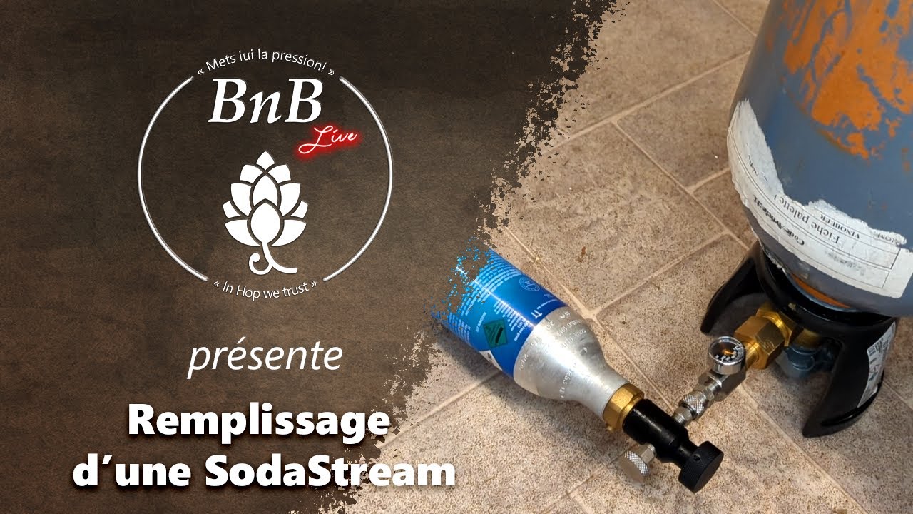 Remplissage d'une sodastream