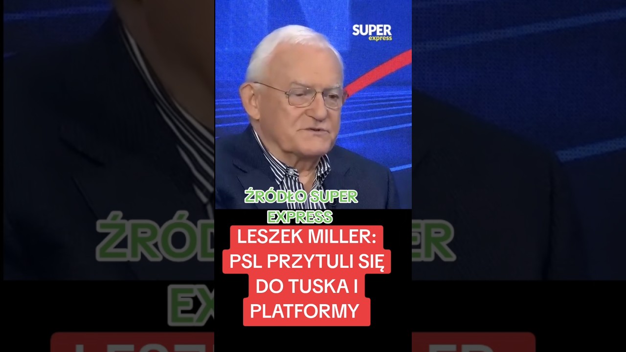 ЛЕШЕК МИЛЛЕР: PSL ПРИЛЬНЁТ К ТУСКУ И &laquo;ГРАЖДАНСКОЙ ПЛАТФОРМЕ&raquo; #гражданскаякоалиция #конфедерация