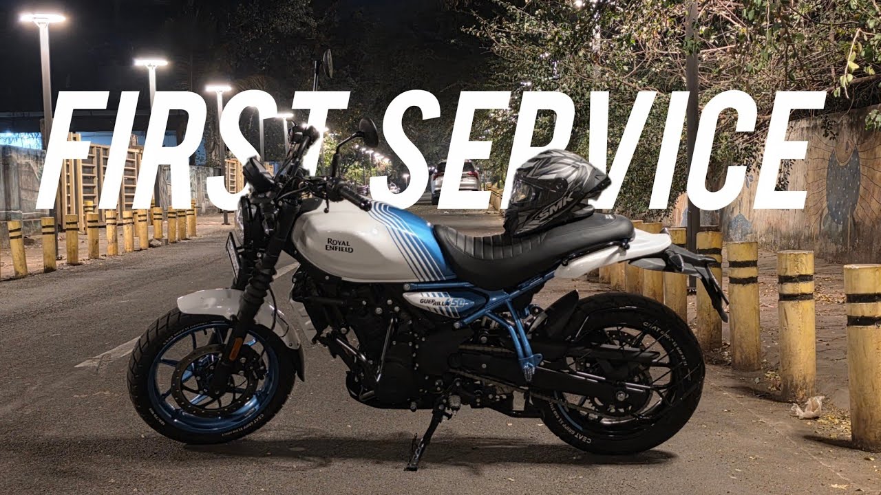 Guerrilla 450 🔥| First service 500KM | Total bill? Issues? Time?🤔