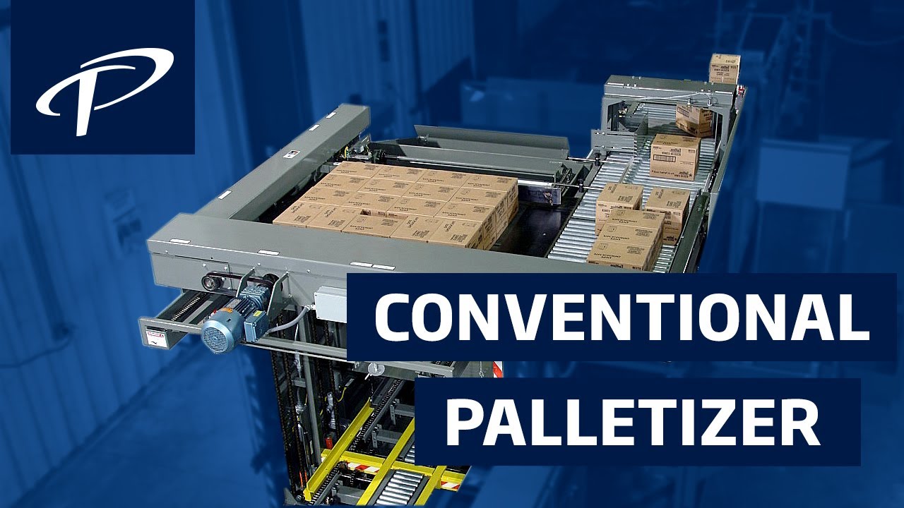 Conventional Palletizing: case and bag palletizers (Systems overview)