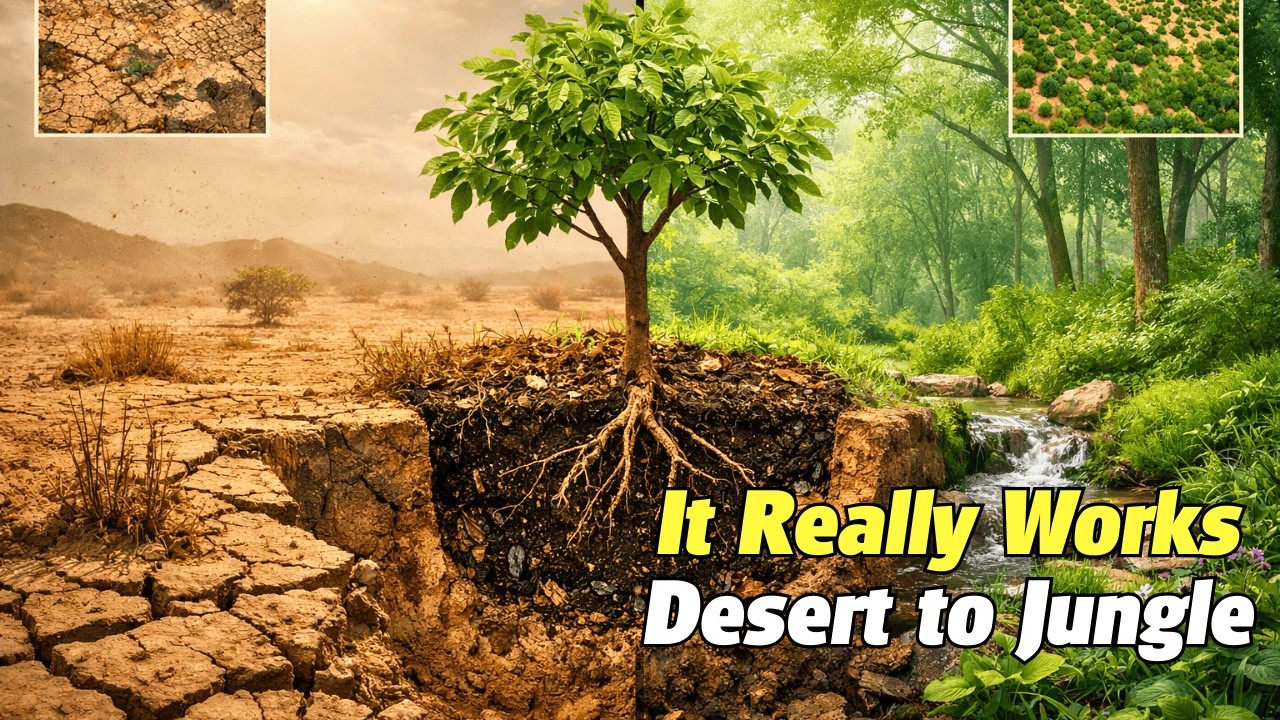 How One Ancient Technique is Turning Deserts into Jungles