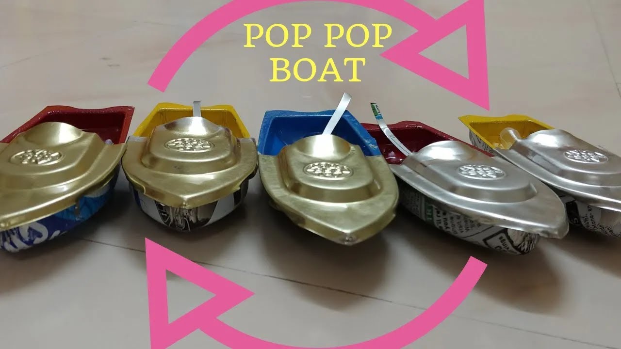 Pop Pop Boat | Cucudu play with Putt Putt Boat | Steam Boat Toy race - Toys videos for kids