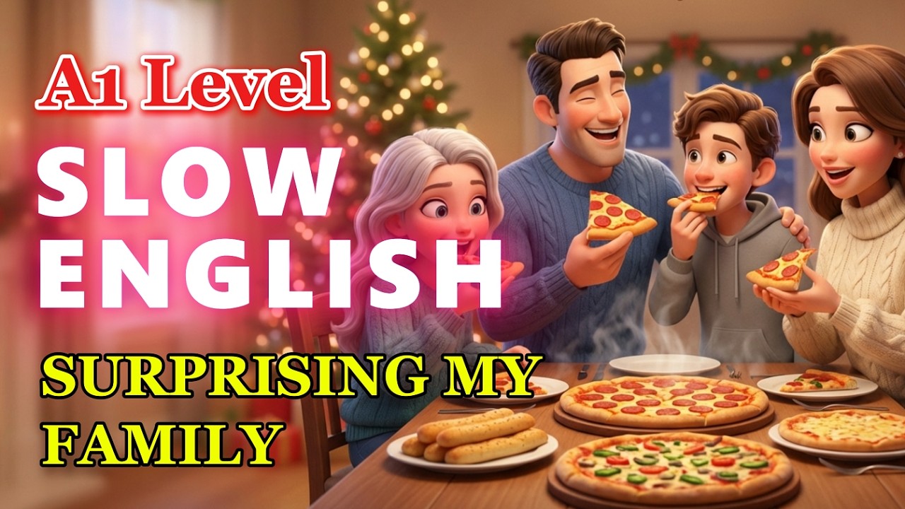 Meeting My Family After 9 Months | Easy English Listening Practice (A1 Level)