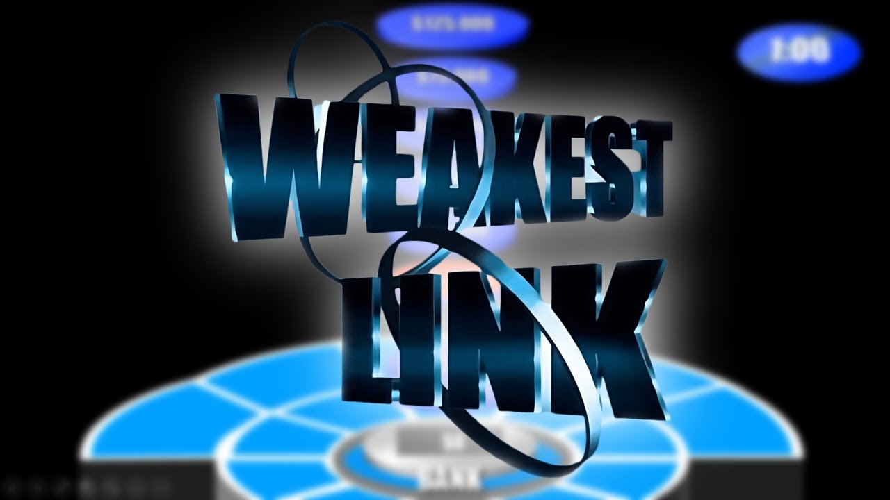 Weakest Link (2001-03) Powerpoint 2016 Template