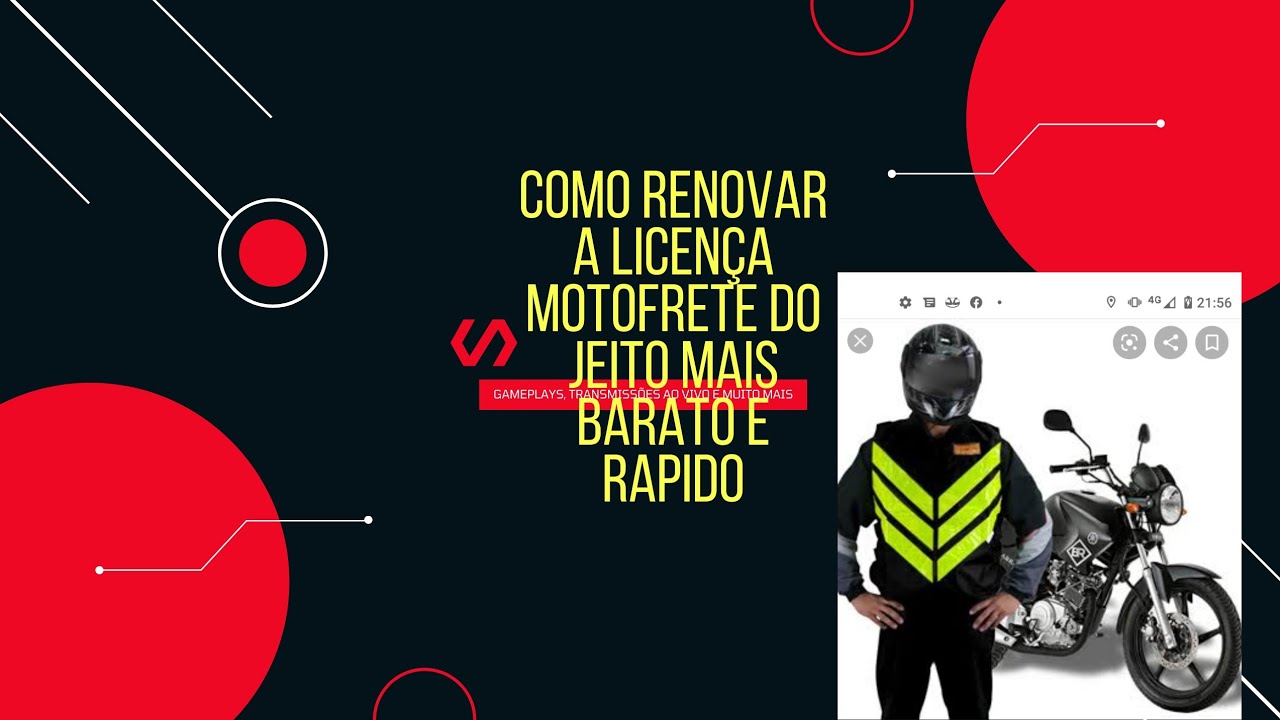 Como Renovar a Licen&ccedil;a Motofrete em S&atilde;o Paulo do Jeito mais Barato e R&aacute;pido