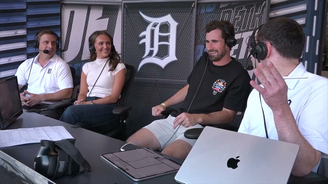Detroit Red Wings Center Dylan Larkin Joins the Broadcast with Benetti, Dirks and Daniella