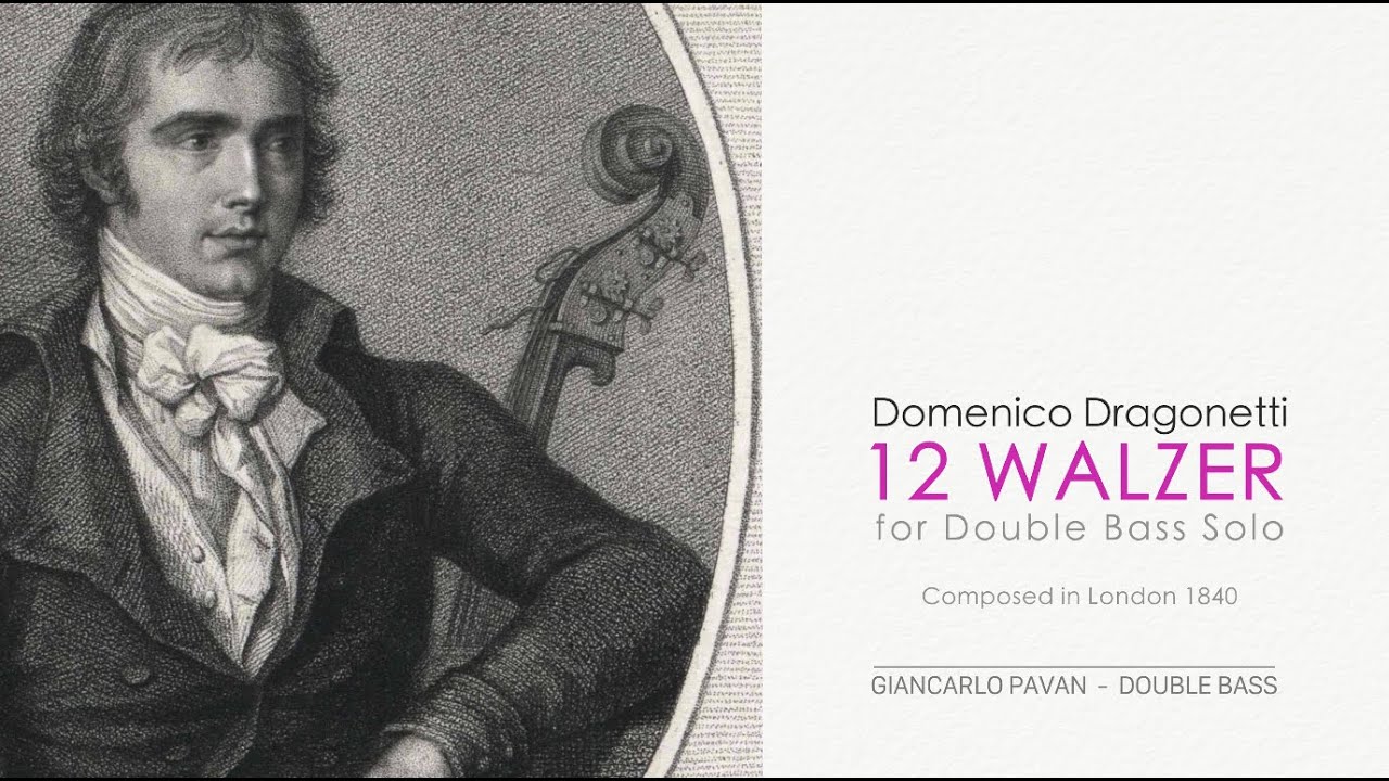 D.Dragonetti - 12 walzer for double bass solo - n.5-8  (part2)