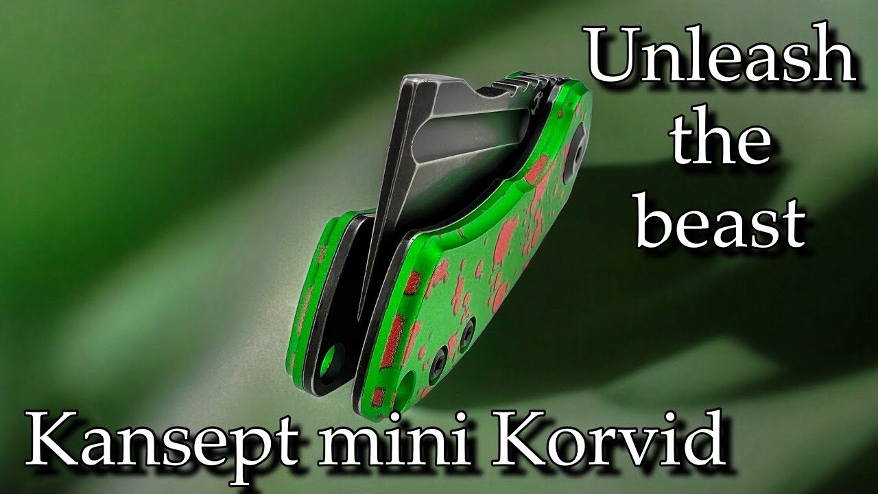 Kansept Knives x Koch Tools Mini Korvid.