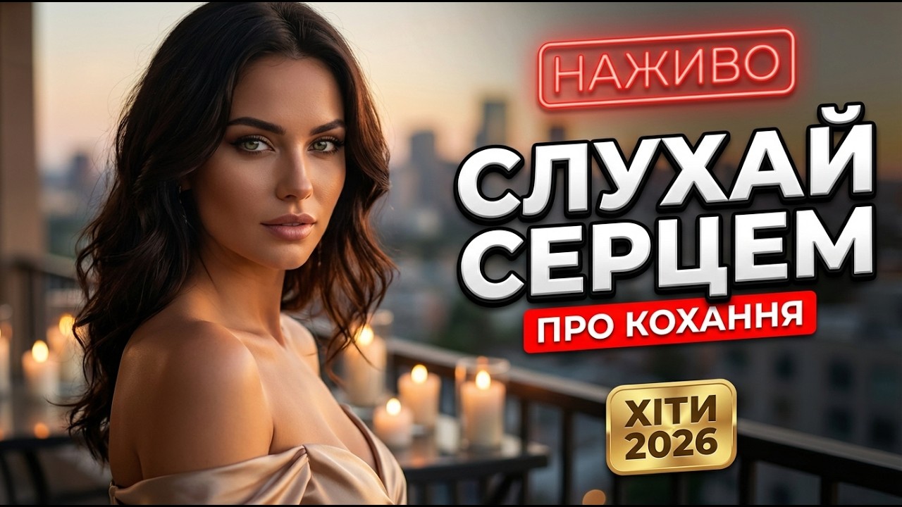 💛 Пісні про Кохання | Українською пісні | Слухай Серцем | LIVE