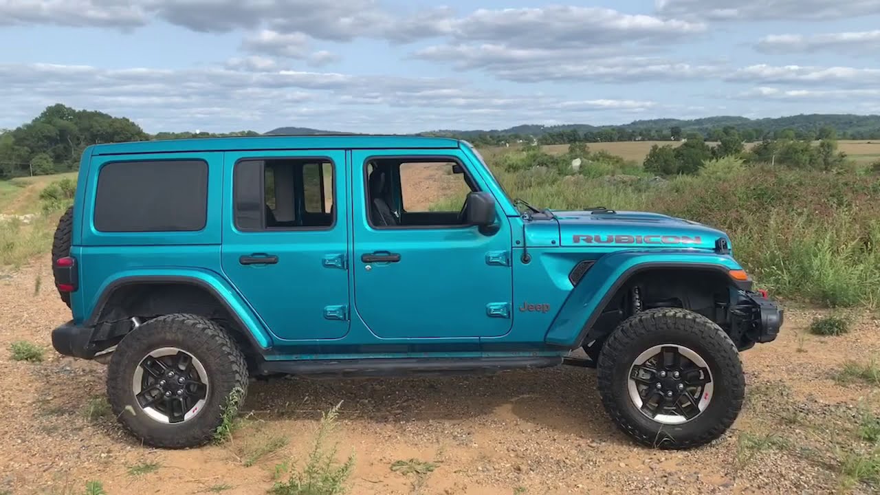 Mopar 2 Inch Lift Kit on JLUR w/ fixed Lower Control Arms