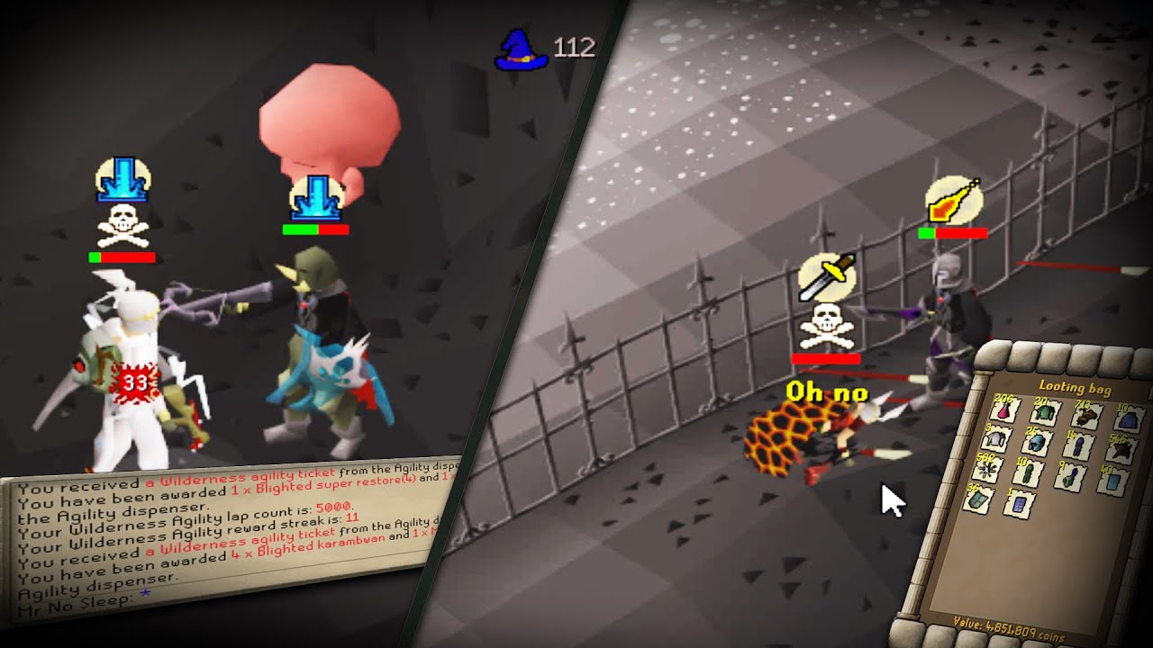 Anti-Pking With An Unstoppable Combination (Wildy Agility)