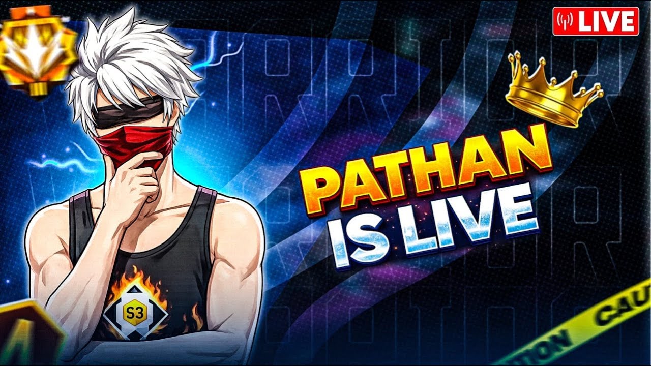 🚨 PATHAN FF IS LIVE NOW🚨 GIVEWAY CUSTOM ROOM 💸