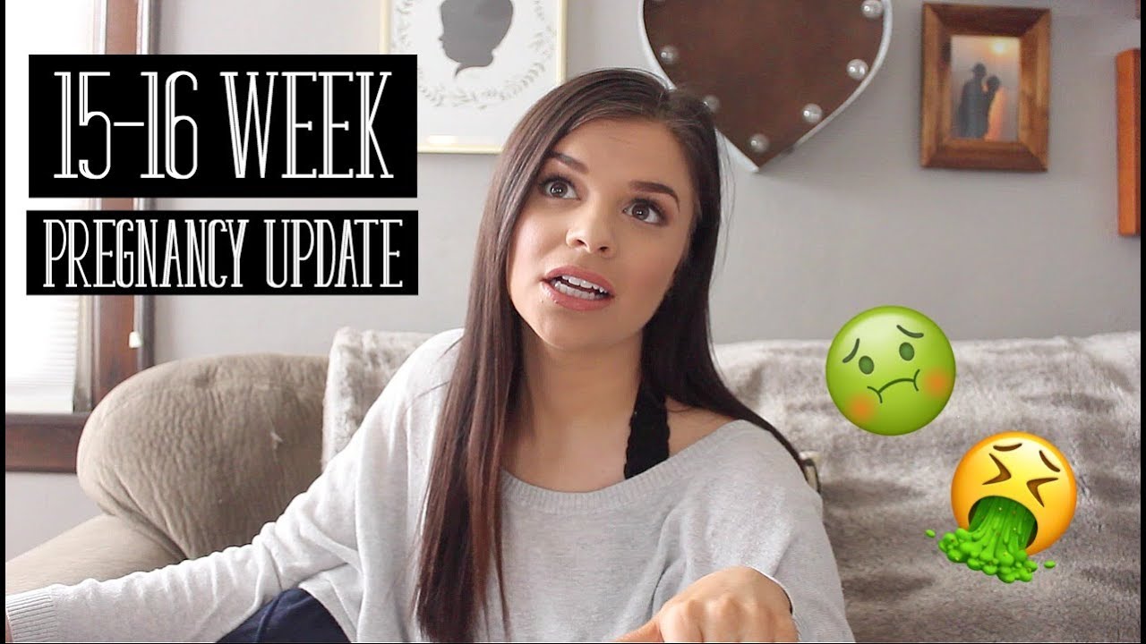 PREGNANCY UPDATE | 15-16 WEEKS PREGNANT! SYMPTOMS + BABY BUMP!