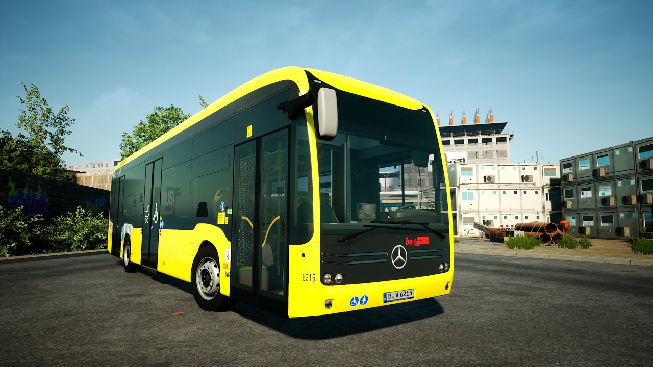 !!! UPDATE !!! MB e Citaro 12M 2D/3D 18M 3D/4D TheBus Berlin Skin Pack #logitechg29