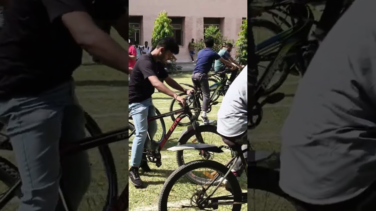 uiet kurukshetra slow cycle race 