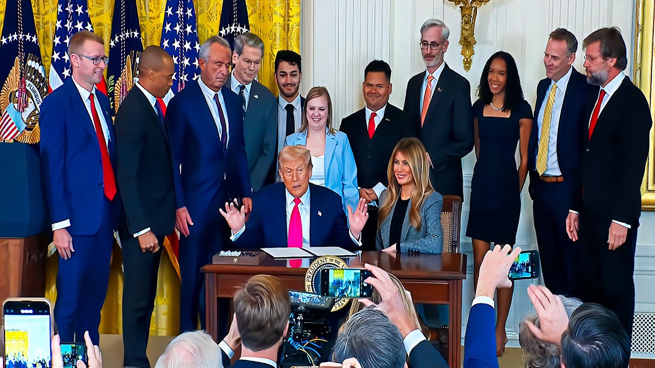 LIVE: President Trump and First Lady participate in an Executive Order signing