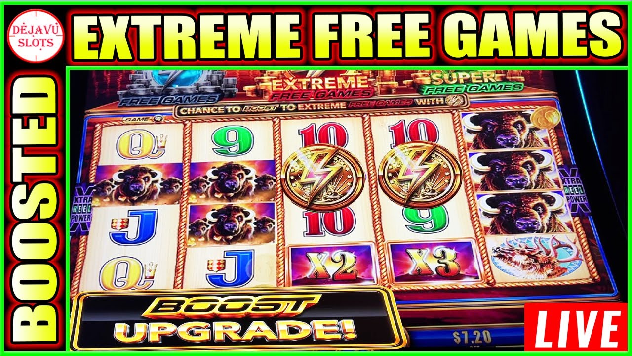 All Features Boosted! EXTREME & SUPER Free Games Buffalo Gold Wonder 4 Boost