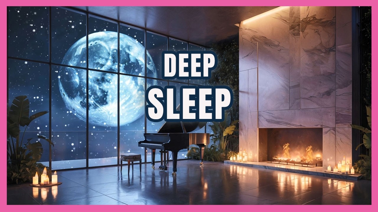 🌙❄️Deep Sleep Music – Gentle Piano for Insomnia, Stress & Anxiety Relief | #RelaxationMusic