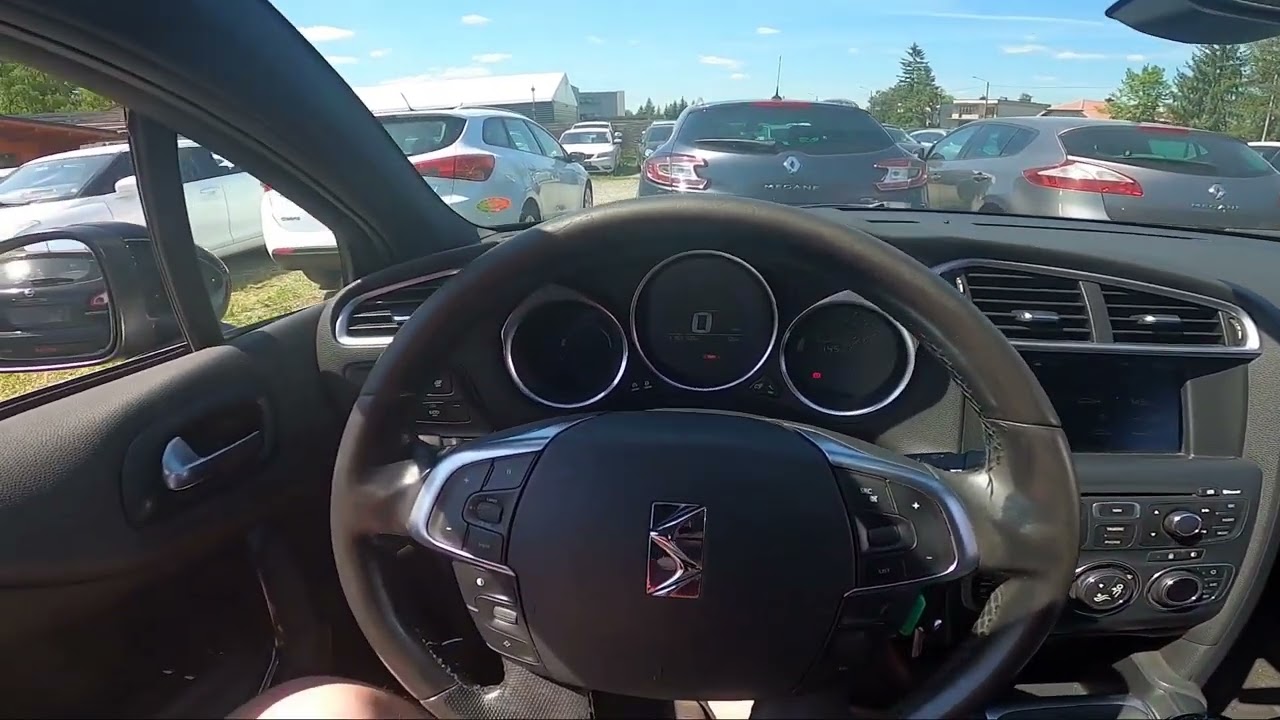 Comment régler la puissance du flux d'air sur Citroën DS 4 (2011-2018)