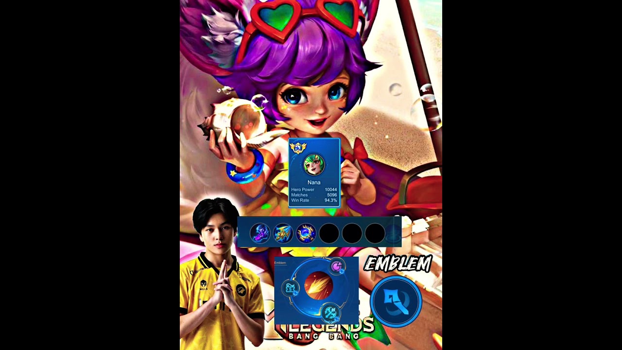 NANA Best build 2025 (Mid LANE) | NANA MLBB #mobilelegends  #mlbb