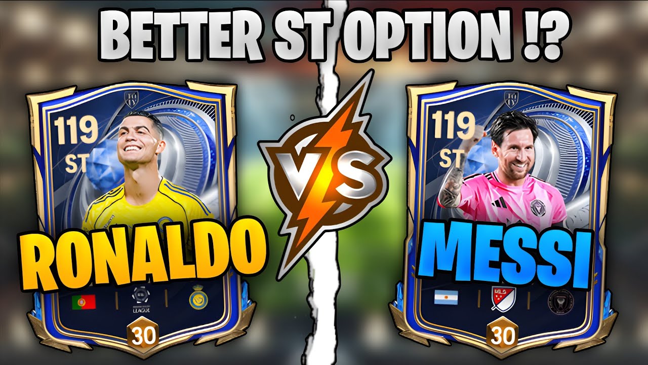 114 Роналду против Месси — Лучший вариант нападающего в FC Mobile!?..