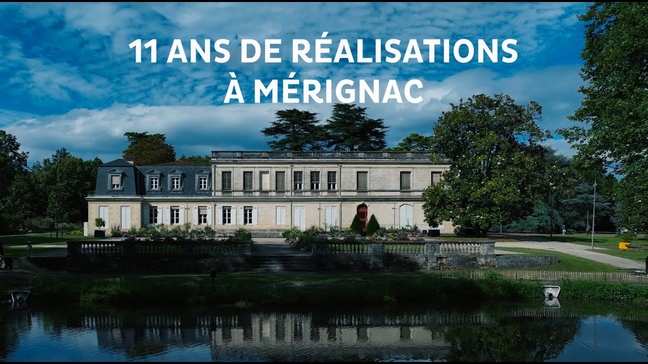 11 ans de r&eacute;alisations au service des M&eacute;rignacais