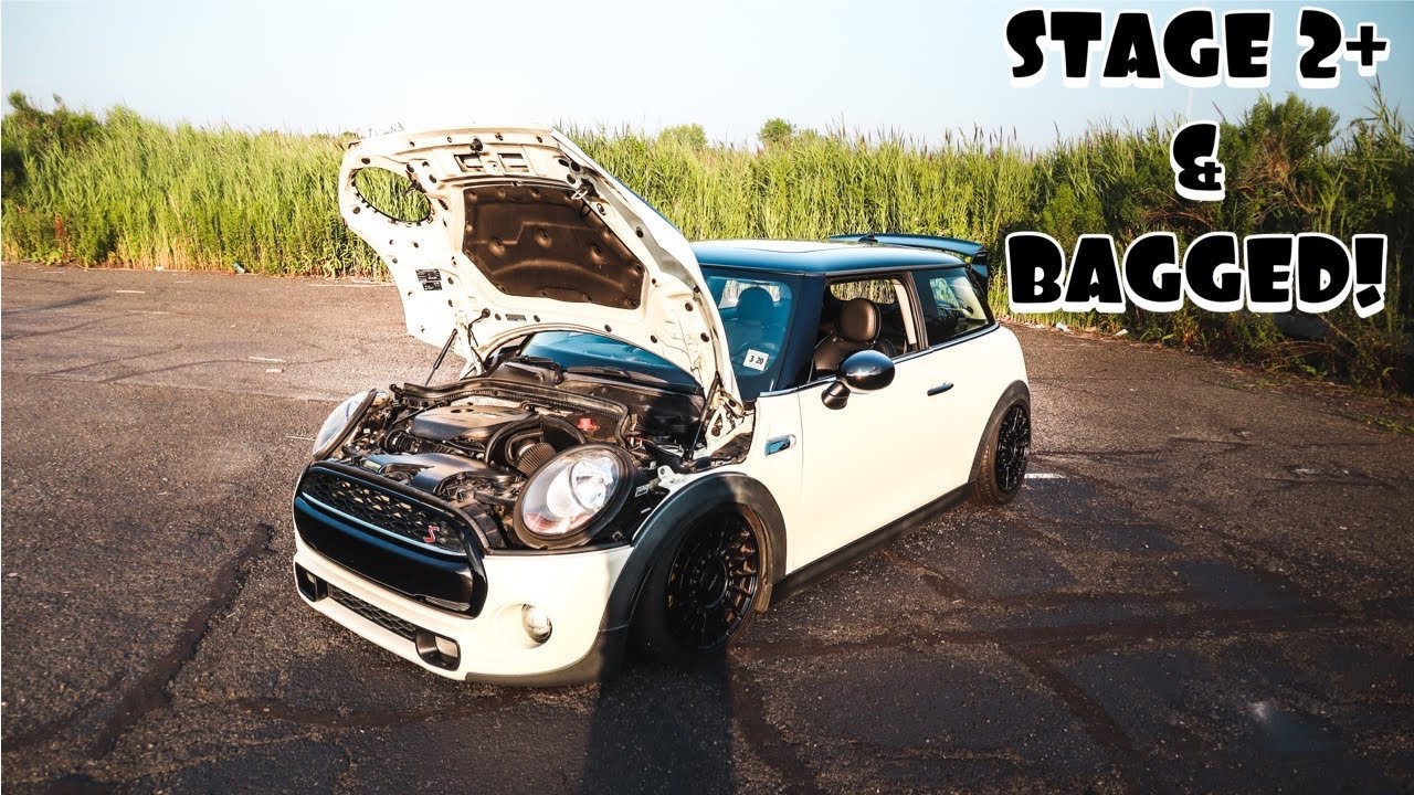 Stage 2+ & Bagged 300+ HP F56 Mini Cooper S Is An Absolute Blast! Insane Sounding Exhaust!