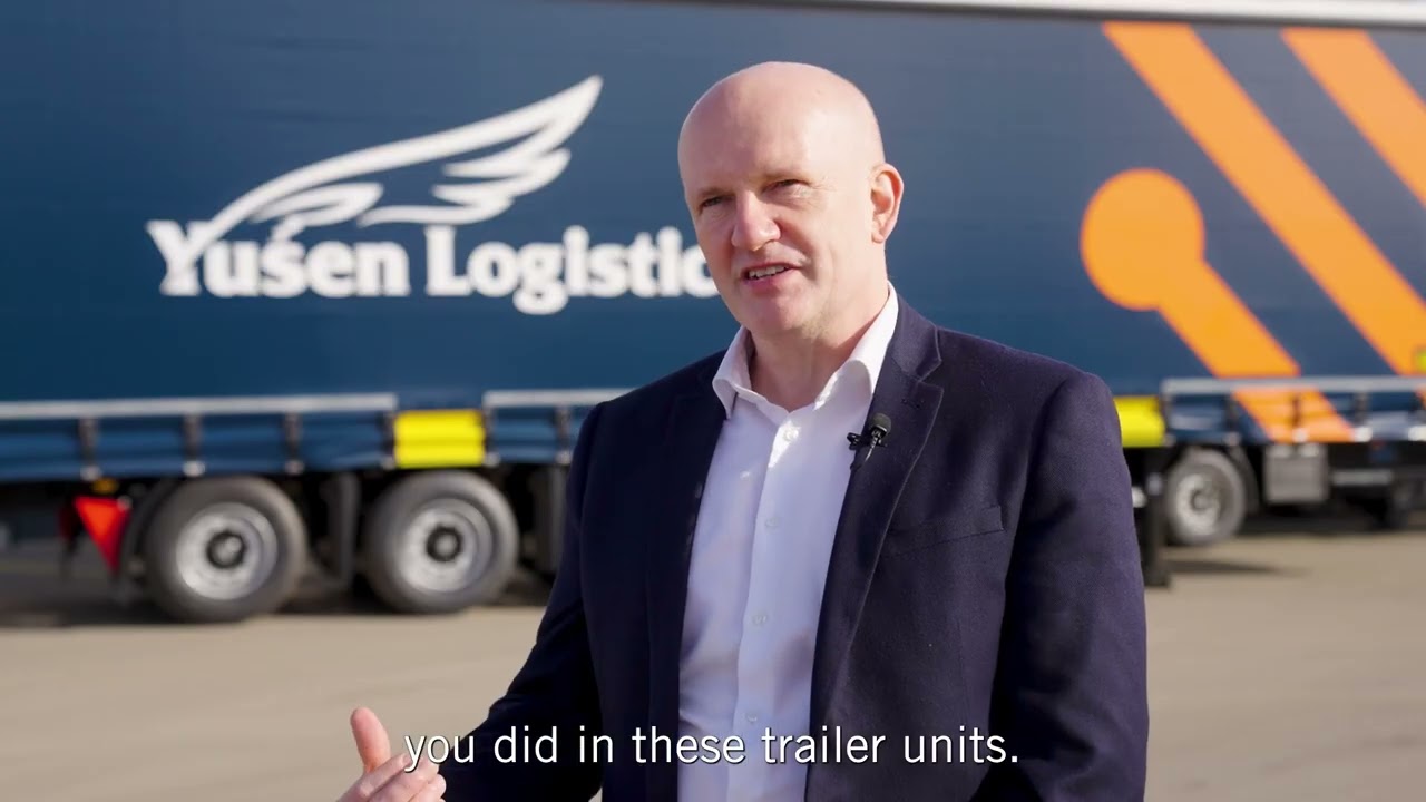 Yusen Logistics (Czech) receives 50 New Mega Rail Trailers from Kögel!