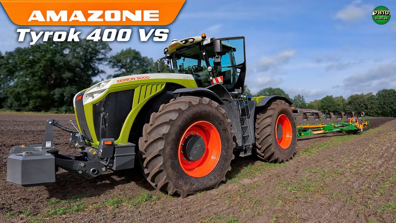 Let’s Drive Xerion 5000 + 8-Schar Amazone Tyrok🔥| 7810 Diaries in 4K