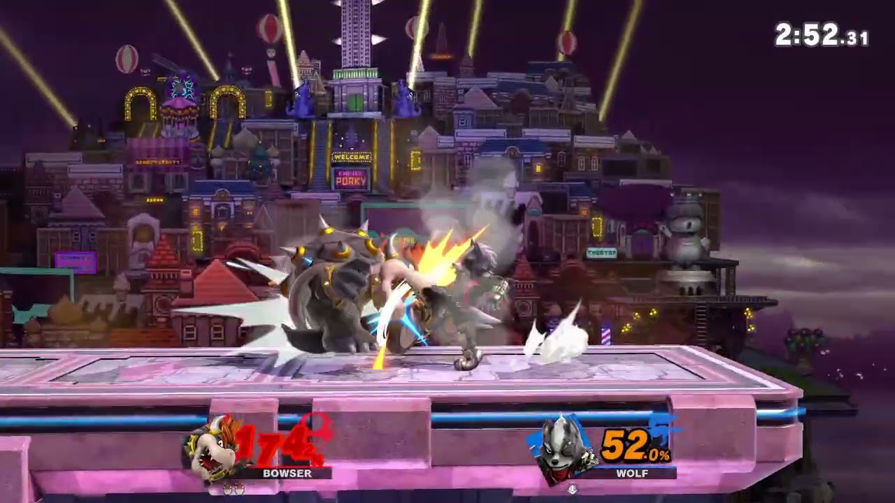 Super Smash Bros Ultimate - Wolf thought playing scared would save him