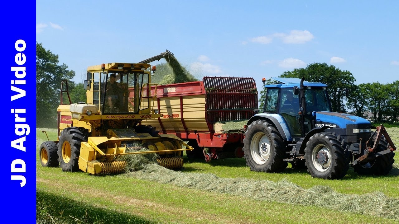 New Holland 1900 + M100 + 8360 | Gras hakselen | van de Streek Nunspeet | Grass silage | 2022