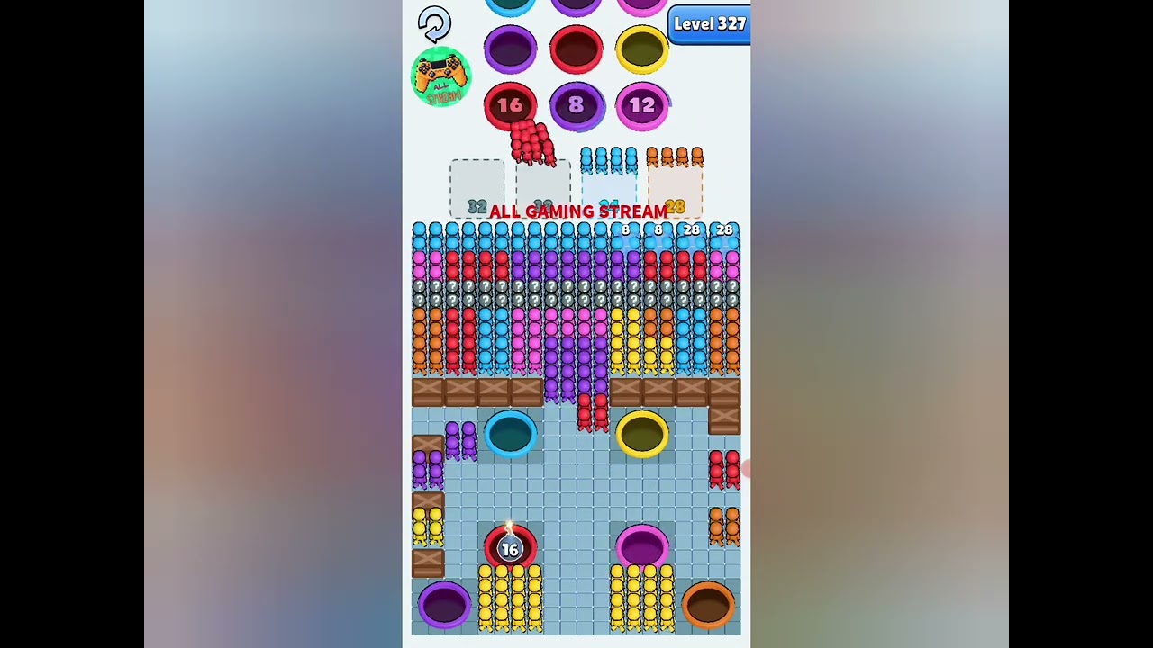 Hole People level 327 Gameplay
