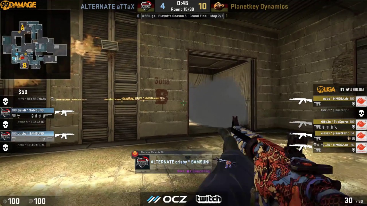 pulzG ACE vs ALTERNATE aTTaX