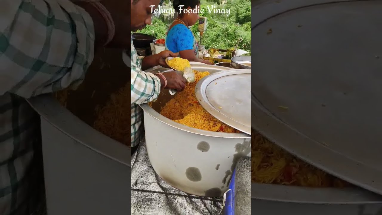 Roadside Chicken Biryani 70/- Rupees 😋 | Chittoor #chickenbiriyani#chickenbiryani
