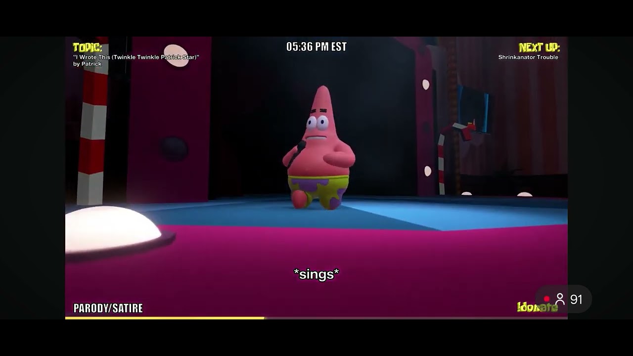 Patrick is the Sometime for