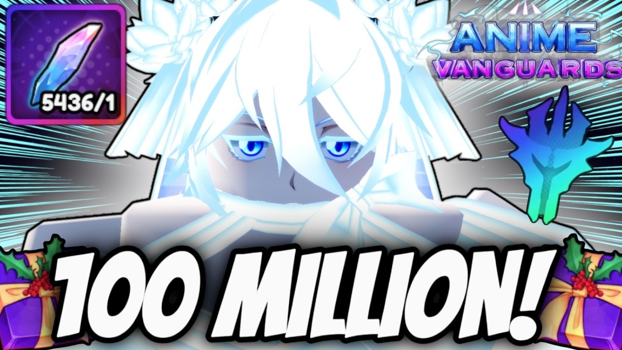 【5,000 Reroll】Spending 110 Million Presents For ???% SERIALIZED Rukia In Anime Vanguards!【Roblox】