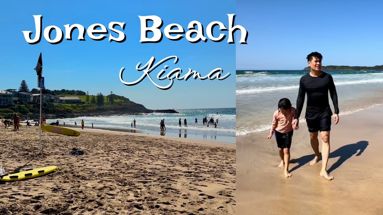 Explore Jones Beach in Kiama Downs - South Coast NSW Australia